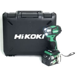 ▼▼ HiKOKI ハイコーキ １８V インパクトドライバ ケース付属 ＷＨ18ＤＣ グリーン Aランク