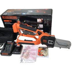 ▼▼ BLACK+DECKER ブラックアンドデッカー コードレスハサミ型チェーンソー ALLiGATOR  LLP18N オレンジ Aランク