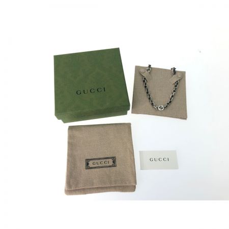 中古】 GUCCI グッチ インターロッキングG チェーン ネックレス