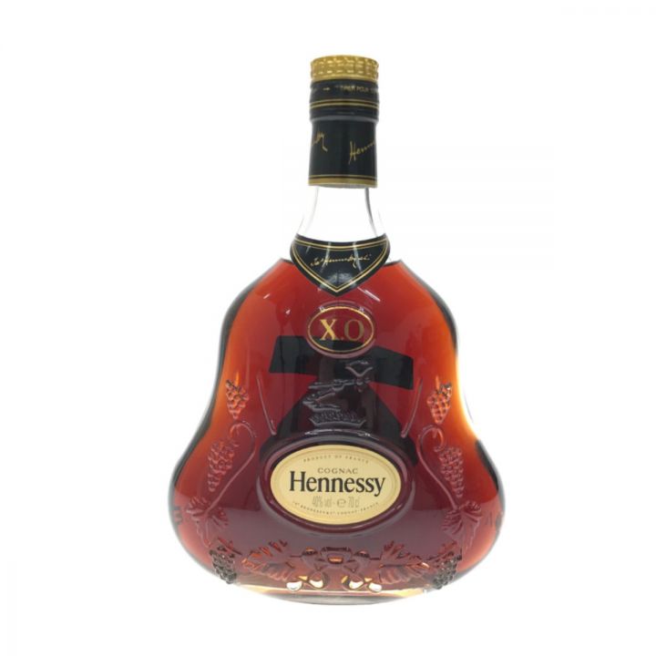 Hennessy ヘネシー ブランデー コニャック 700ml ヘネシー XO クリアボトル ゴールドキャップ 40  未開栓｜中古｜なんでもリサイクルビッグバン