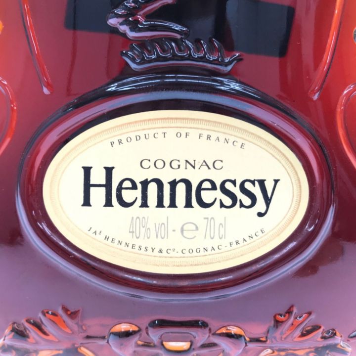 Hennessy ヘネシー ブランデー コニャック 700ml ヘネシー XO クリアボトル ゴールドキャップ 40  未開栓｜中古｜なんでもリサイクルビッグバン