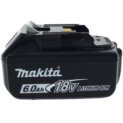 ▼▼ MAKITA マキタ バッテリー 本体のみ 充電回数0回 BL1860B ブラック Aランク