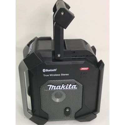 中古】 MAKITA マキタ 充電式ラジオ 防水 ケーブル付 MR005G ブラック