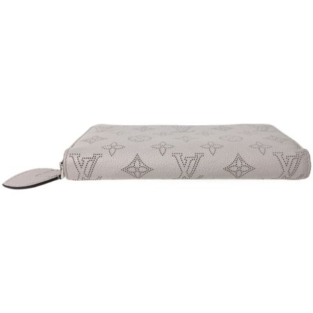  LOUIS VUITTON ルイヴィトン ラウンドファスナー 長財布 モノグラム マヒナ M68670 ライトグレー