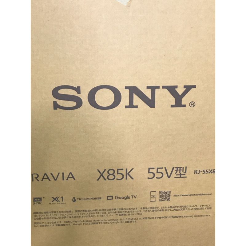 中古】 SONY ソニー 液晶テレビ BRAVIA 55V型 55インチ 2022年製 KJ 