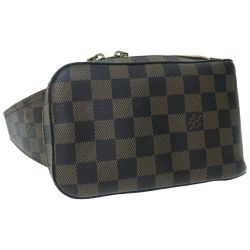 ▼▼ LOUIS VUITTON ルイヴィトン レディース ショルダーバッグ ダミエ ジェロニモス N51994 ブラウン Bランク