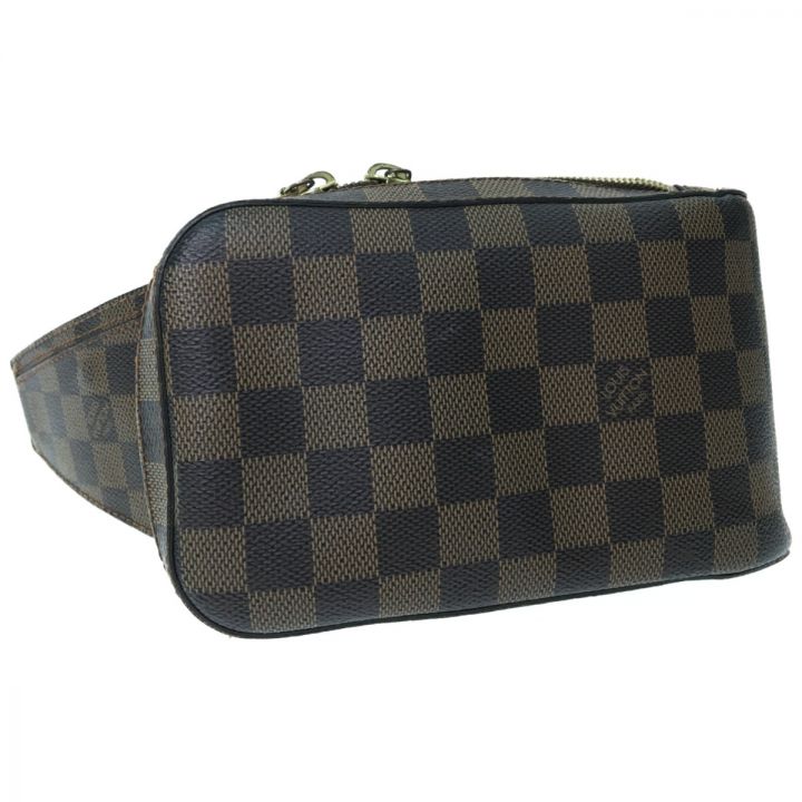 LOUIS VUITTON ルイヴィトン レディース ショルダーバッグ ダミエ ジェロニモス N51994 ブラウン｜中古｜なんでもリサイクルビッグバン