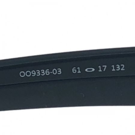  OAKLEY オークリー サングラス ストレートリンク STRAIGHTLINK 本体のみ OO9336-03 ブラック