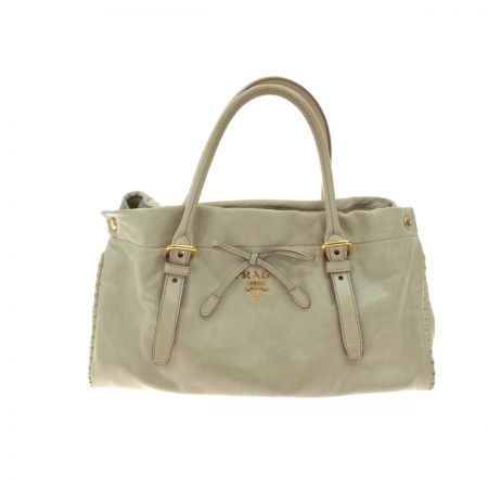  PRADA プラダ 2WAYバッグ BN1866 アイボリー