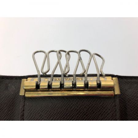  LOUIS VUITTON ルイヴィトン ユニセックス キーケース ダミエ ミュルティクレ6 6連 イニシャル入り N62630 ブラウン