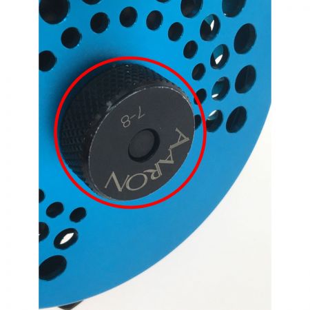  AARON フライリール 釣りリール アーロン made In USA   7-8 マリンブルー