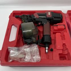 〇〇 藤原産業 エア釘打ち機 常圧 SK11 SA-N50-Z1 レッド×ブラック Cランク