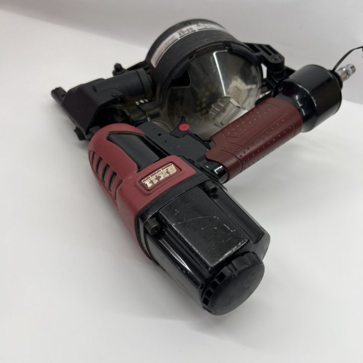 藤原産業 エア釘打ち機 常圧 SK11 SA-N50-Z1 レッド×ブラック｜中古 