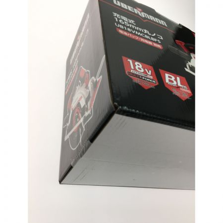  コメリ 電動工具 UBERMANN 165mm丸のこ 未開封  UB18VMCBLBFS レッド x ブラック