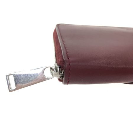  BOTTEGA VENETA ボッテガヴェネタ ラウンドファスナー長財布 マルコポーロ マットカーフ 573431 VMAW4 6337 ボルドー