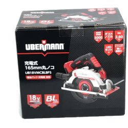 ▼▼ UBERMANN 充電式165mm丸のこ 18V 未開封品 UB18VMCBLBFS Sランク