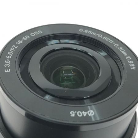  SONY ソニー デジタル一眼カメラ α6400・ダブルズームレンズキット 2420万画素 ブラック 6400Y