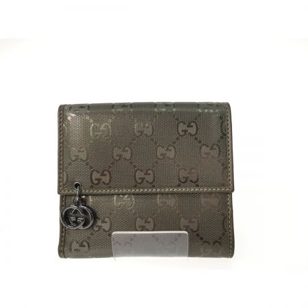  GUCCI グッチ レディース 二つ折り Wホック財布 インプリメ アイコンチャーム 212105 シャンパンゴールド