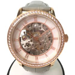 ▼▼ シンシア レディース腕時計 自動巻き ALLY DENOVO アリーデノヴォ ガイアパール オートマチック AF5021.6 Aランク