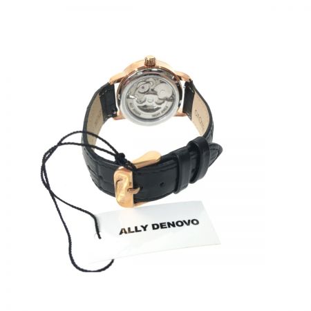 シンシア レディース腕時計 自動巻き ALLY DENOVO アリーデノヴォ ガイアパール オートマチック AF5021.5
