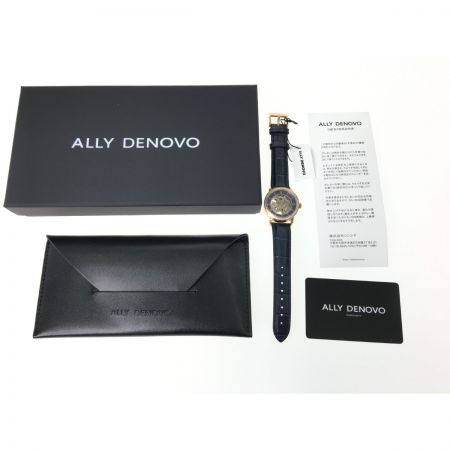  シンシア レディース腕時計 自動巻き ALLY DENOVO アリーデノヴォ ガイアパール オートマチック AF5021.4