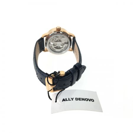  シンシア レディース腕時計 自動巻き ALLY DENOVO アリーデノヴォ ガイアパール オートマチック AF5021.4