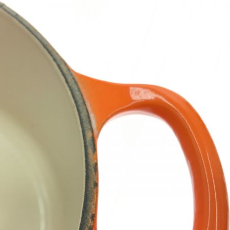  LE CREUSET ルクルーゼ ココット・オーバル 25cm オレンジ