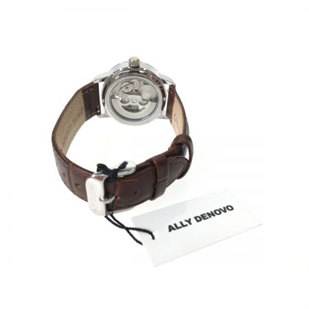  シンシア レディース腕時計 自動巻き ALLY DENOVO アリーデノヴォ ガイアパール AF5021.2