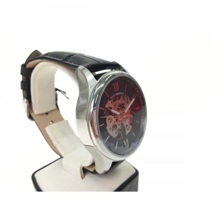  シンシア メンズ腕時計 自動巻き ALLY DENOVO アーリーデノヴォ ヘリテージオートマチック AM5016.1 ブラック