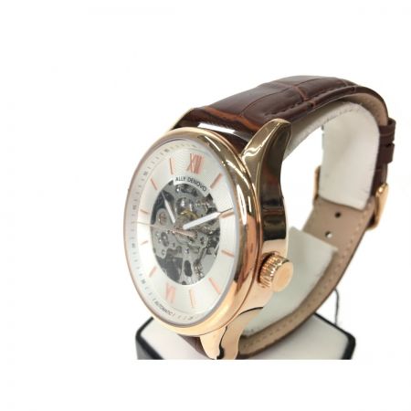  シンシア メンズ腕時計 自動巻き ALLY DENOVO アリーデノヴォ ヘリテージ オートマティック AM5016.2 ホワイト