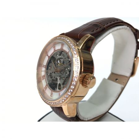  シンシア レディース腕時計 自動巻き ALLY DENOVO アリーデノヴォ ガイアパール AF5021.1