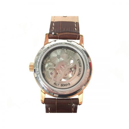  シンシア レディース腕時計 自動巻き ALLY DENOVO アリーデノヴォ ガイアパール AF5021.1