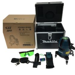 ▼▼ MAKITA マキタ レーザー墨出し器 クロスライン・ろく ケース・箱付属 SK40GD ダイレクトグリーン Sランク