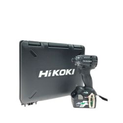 ▼▼ HiKOKI ハイコーキ 電動工具 コードレス 36V充電式 インパクトドライバ 充電器・充電池2個・ケース付 WH36DC Aランク