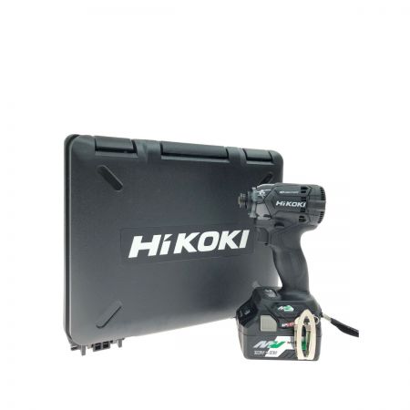  HiKOKI ハイコーキ 電動工具 コードレス 36V充電式 インパクトドライバ 充電器・充電池2個・ケース付 WH36DC
