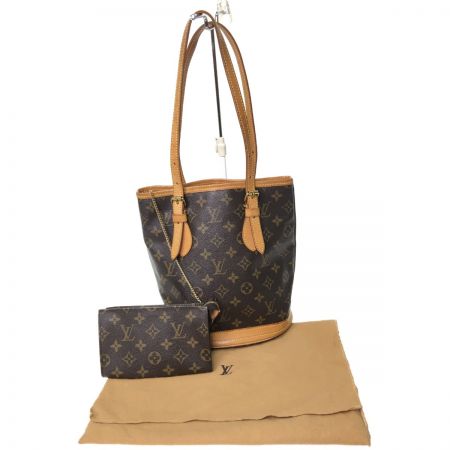  LOUIS VUITTON ルイヴィトン レディース ショルダーバッグ モノグラム プチ・バケット M42238