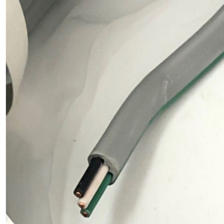  富士電線工業(FUJI ELECTRIC WIRE) 公団用 600V絶縁ビニルシースケーブル VVFケーブル 3×2.0 条長100mm 