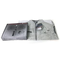 ▼▼ クロダルマ エアセンサー１ベスト3Lサイズ 空調ファン・バッテリーフルセット付属 KS-10 シルバー Sランク