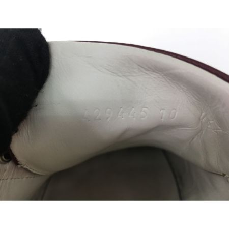  GUCCI グッチ メンズスニーカー サイズ29㎝ 429445 10 ネイビー×レッド