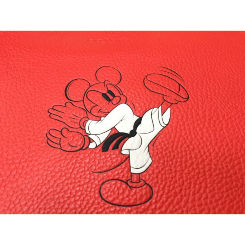 中古】 COACH コーチ ディズニー コラボ クラッチバッグ C2060 3209