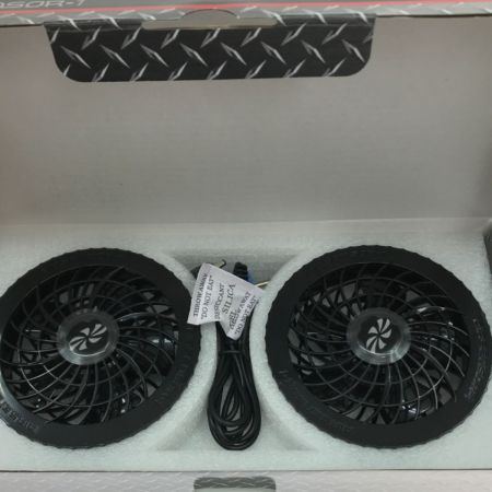  クロダルマ エアセンサー１長袖空調服LL 空調ファン・バッテリーフルセット付属  KS-10 ネイビー