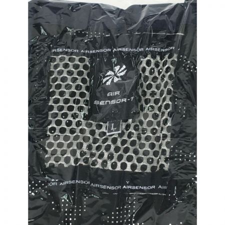  クロダルマ エアセンサー１長袖空調服Lサイズ 空調ファン・バッテリーフルセット付属 KS-10 ネイビー