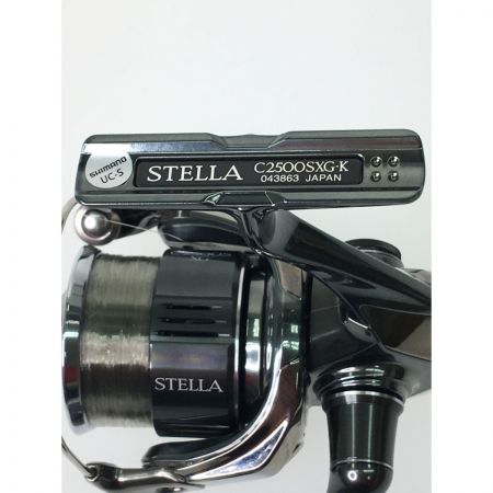  SHIMANO シマノ スピニングリール 22ステラ C2500SXG-K 043863
