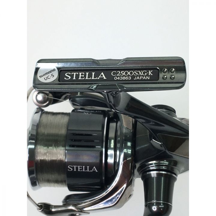 SHIMANO シマノ スピニングリール 22ステラ C2500SXG-K 043863｜中古｜なんでもリサイクルビッグバン