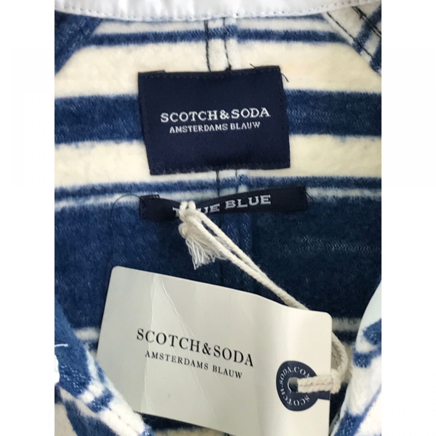 中古】 SCOTCH&SODA スコッチ アンド ソーダ メンズネルシャツ S・SIZE