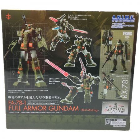  BANDAI ROBOT魂 FA-78-1 フルアーマーガンダム ver. A.N.I.M.E. 