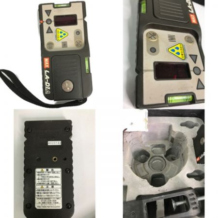  MAX マックス レーザー墨出し器 大矩 3ライン ケース・受光器付属  LA-301 ライトグレー