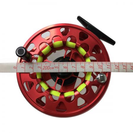  across LTS フライリール アクロスリール ソフトケース付 10/13 レッド x ブラック