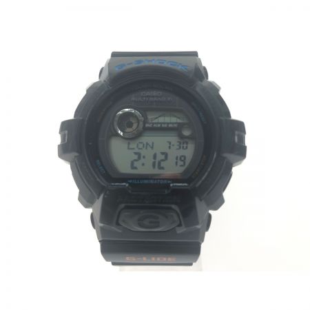  CASIO カシオ メンズ腕時計 電波ソーラー G-SHOCK Gライド マルチバンド6 GWX-8900 ブラック