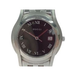 ▼▼ GUCCI グッチ メンズ腕時計 クオーツ  5500M Gｸﾗｽ SS Bランク